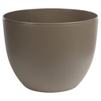 Macetero Siena de Plástico 40x40 cm Taupé