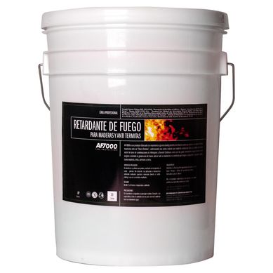 Retardante de fuego para madera incoloro 5 gl