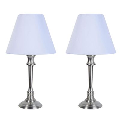 Imagen 2 del producto Pack de 2 Lámparas de Mesa M513TL-L Blanco 30x53 cm