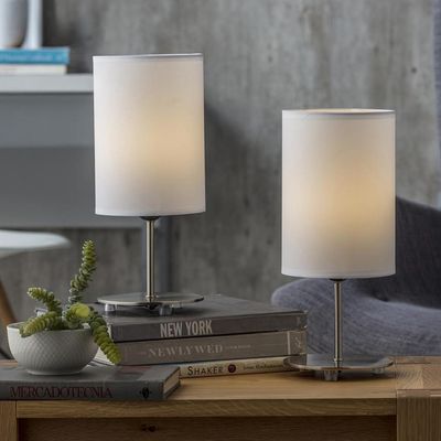 Imagen 2 del producto Pack de 2 Lámparas de Mesa Niza Blanco 14x32 cm
