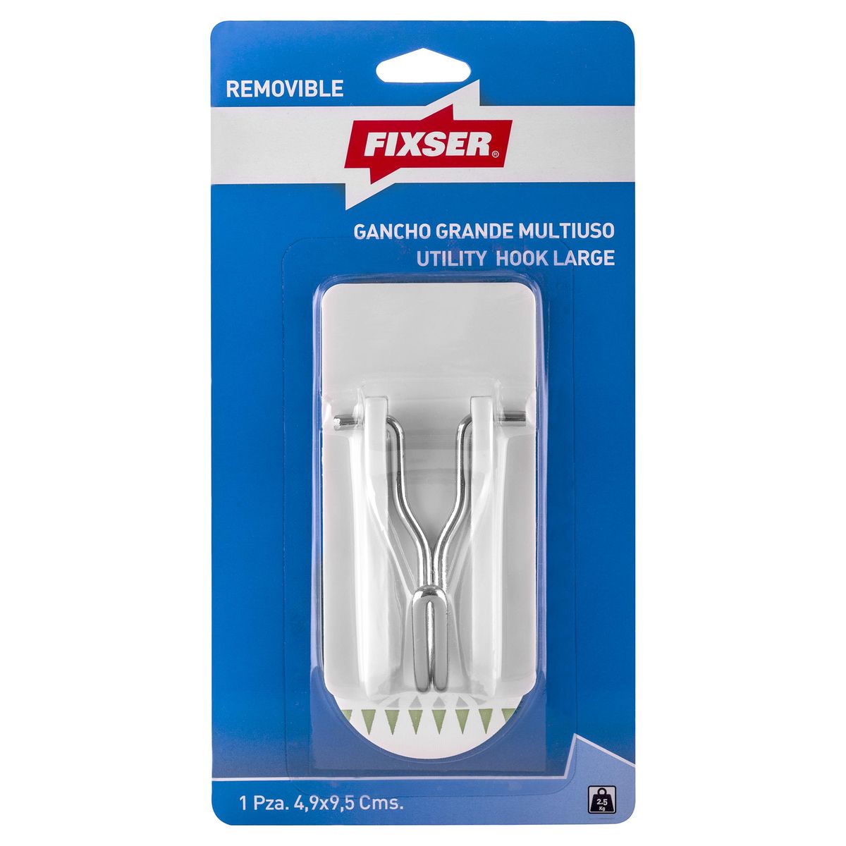 FIXSER - Gancho gde pta acero removible