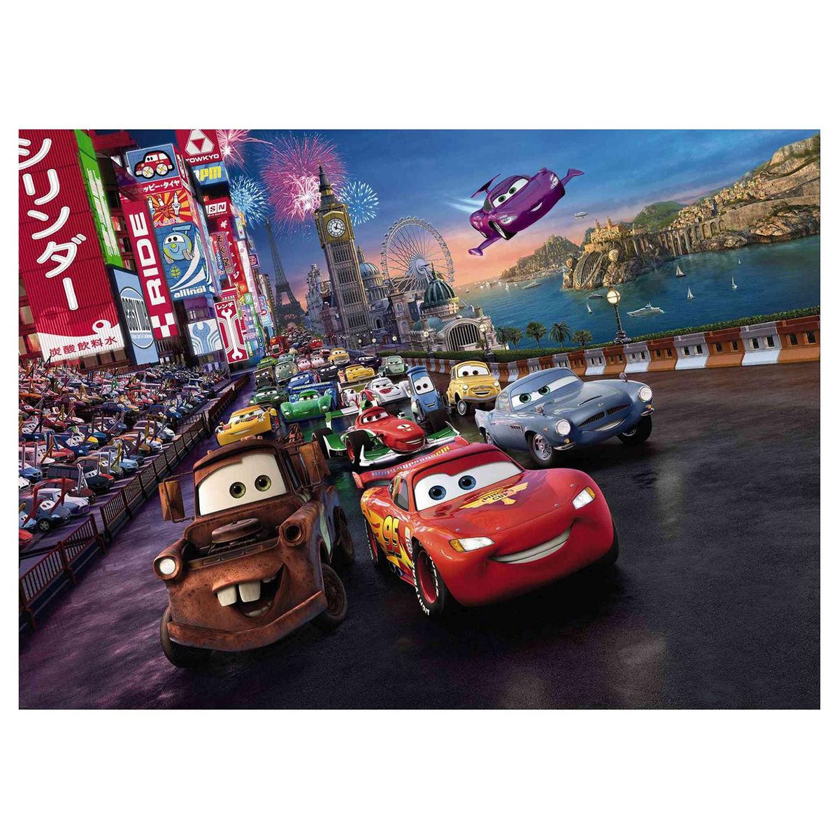 KOMAR - Papel Fotomural Cars 4,6 m2