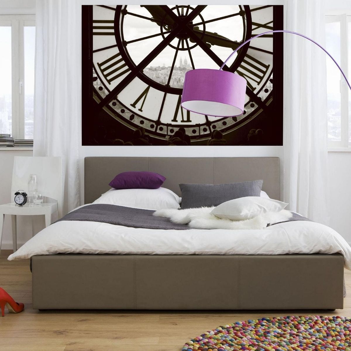 KOMAR - Papel Fotomural Reloj 2,3 m2