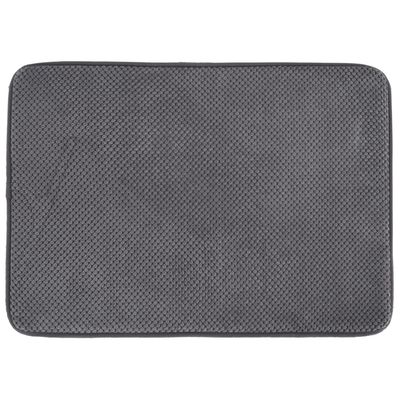 Imagen 2 del producto Set 2 Pisos Baño ESpuma De S 43x60 cm Poliéster Gris