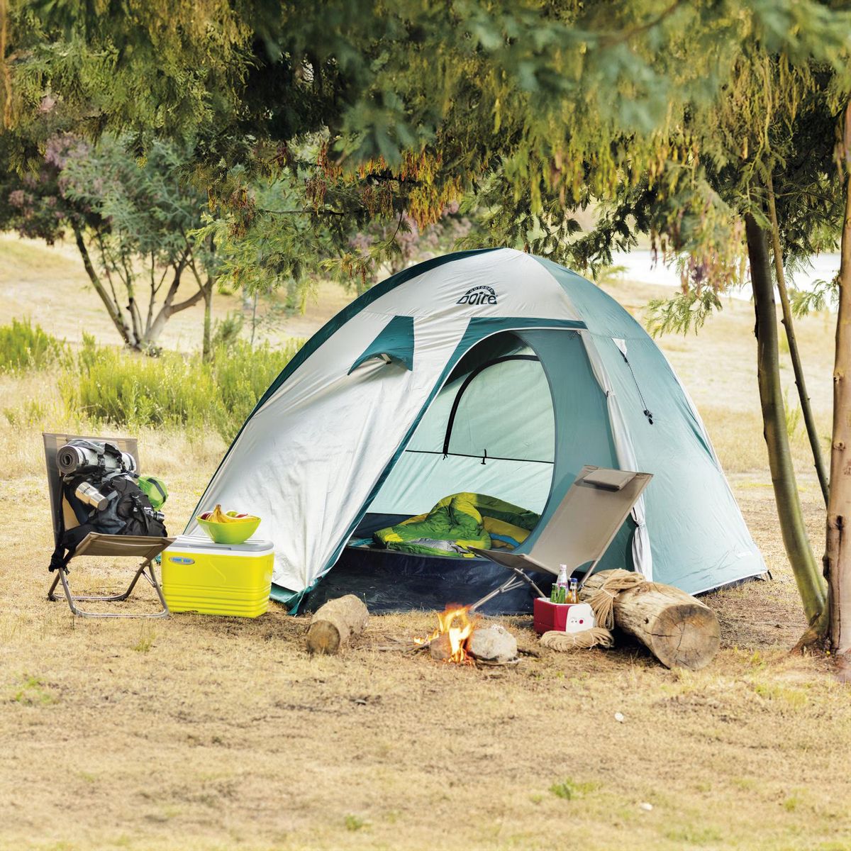 DOITE - Carpa Andina 6 Personas Verde/gris