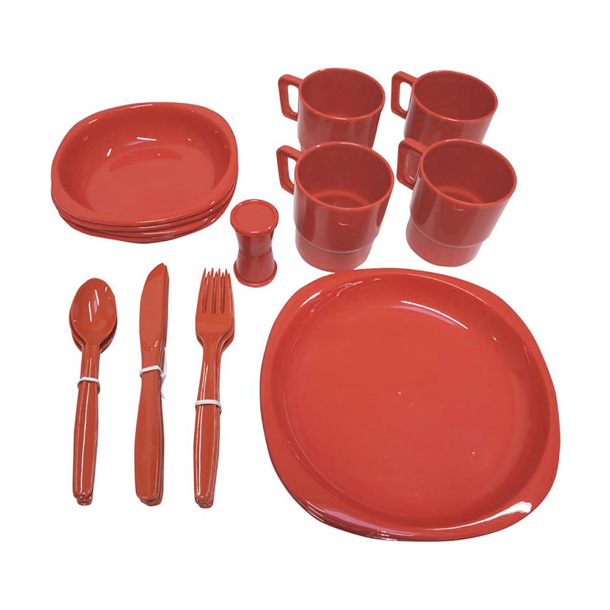 NAUTIKA - Set De Picnic 4 Personas Plástico