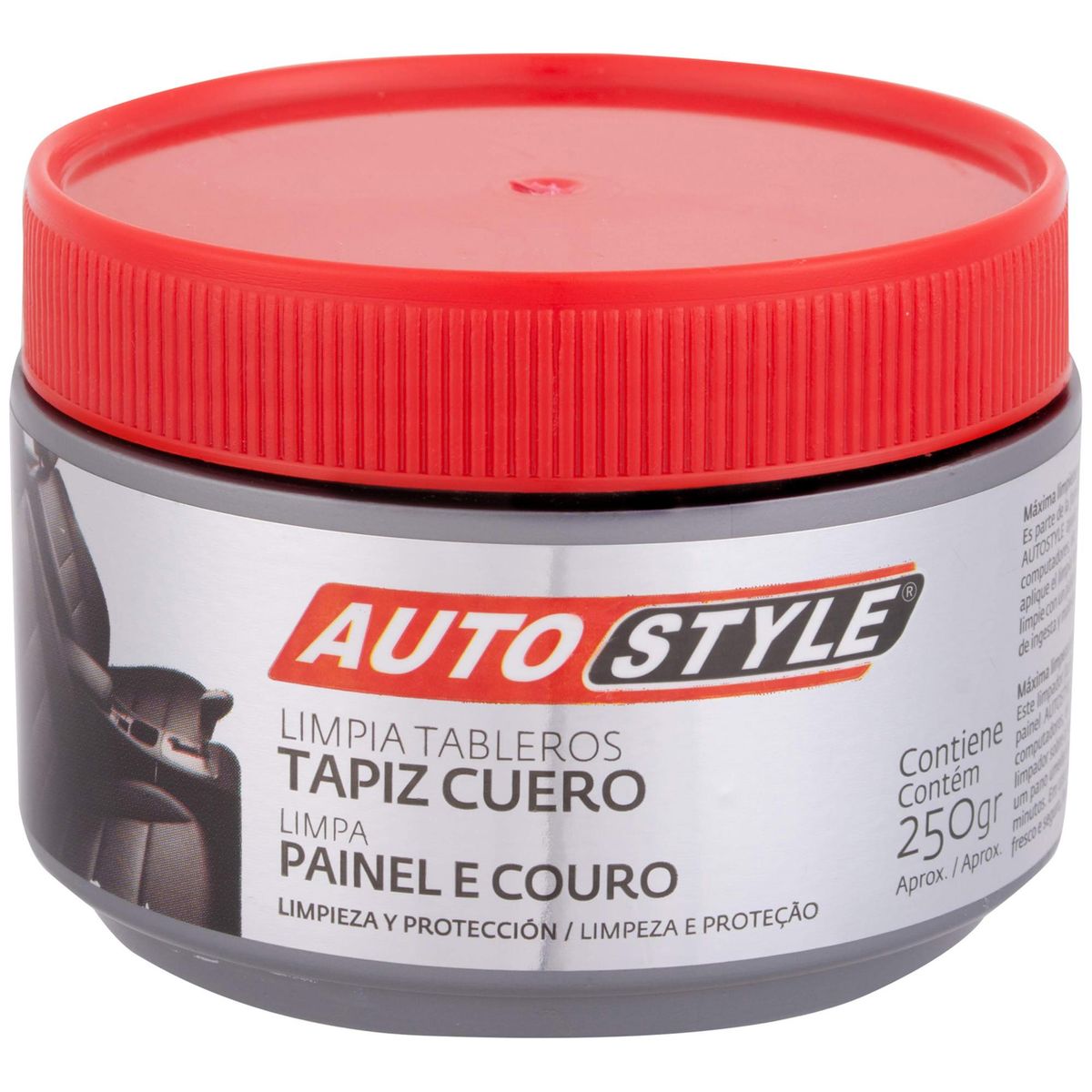 AUTOSTYLE - Limpia Tapiz Autostyle 250 gr para Auto Remueve Manchas y Olores
