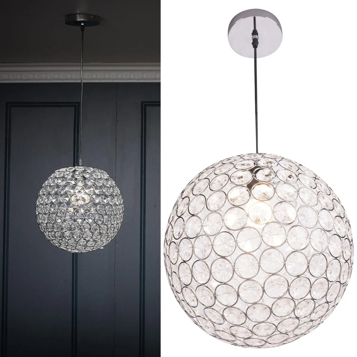 JUST HOME COLLECTION - Lámpara Colgante Emilia Metal