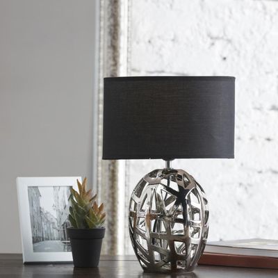 Imagen 2 del producto Lámpara Mesa Aida Negro 16x27 cm