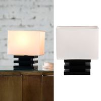 Lámpara Mesa Josefa Café 23x27 cm