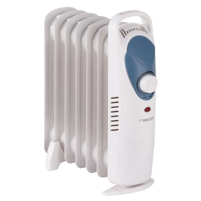 RECCO Mini Calefactor 600 W Oleoeléctrica Blanco