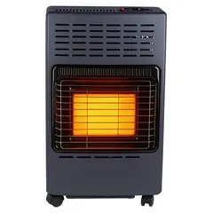 RECCO - Estufa a Gas 11/15 Kg Radiación E-4200-2 Negro