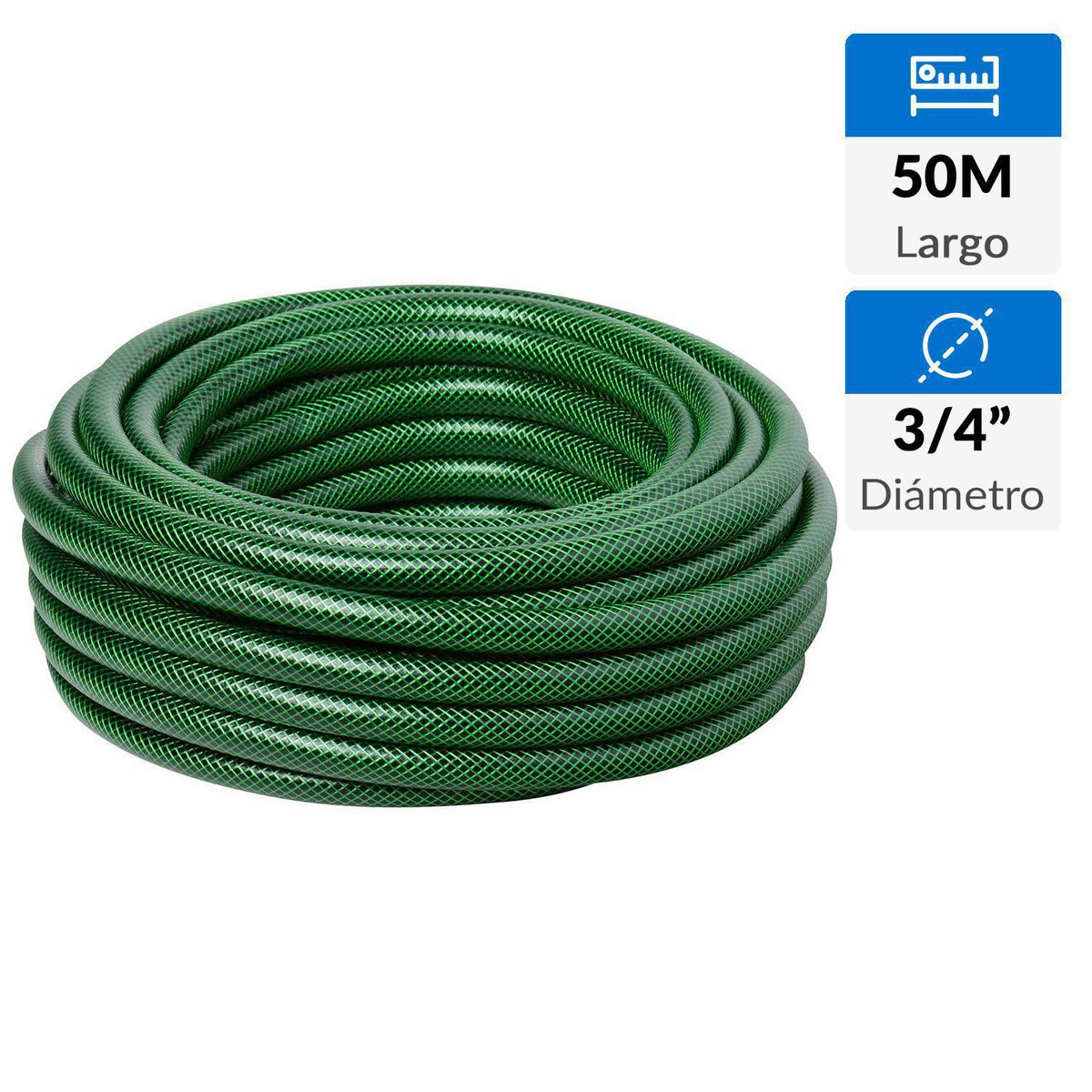 TRAMONTINA - Manguera 50 m verde