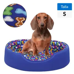 PETIZOOS - Cama para Perro 20x47x60 cm Azul