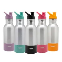 Botella 600 ml acero inoxidable surtido de colores