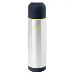 KEEP - Set de Mate y Termo 500 ml Acero Inoxidable Plateado/ Negro