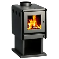 Estufa Leña Limit 380 Negro