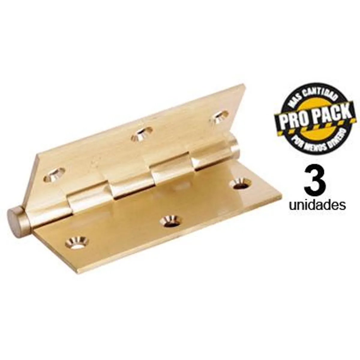 LIOI - Set Bisagras L285 3,5"x3,5" Bronce Satin 3 un