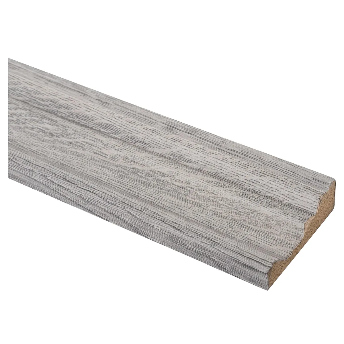 HOLZTEK - Guardapolvo MDF Ceniza 25 mm 8.2x240 cm