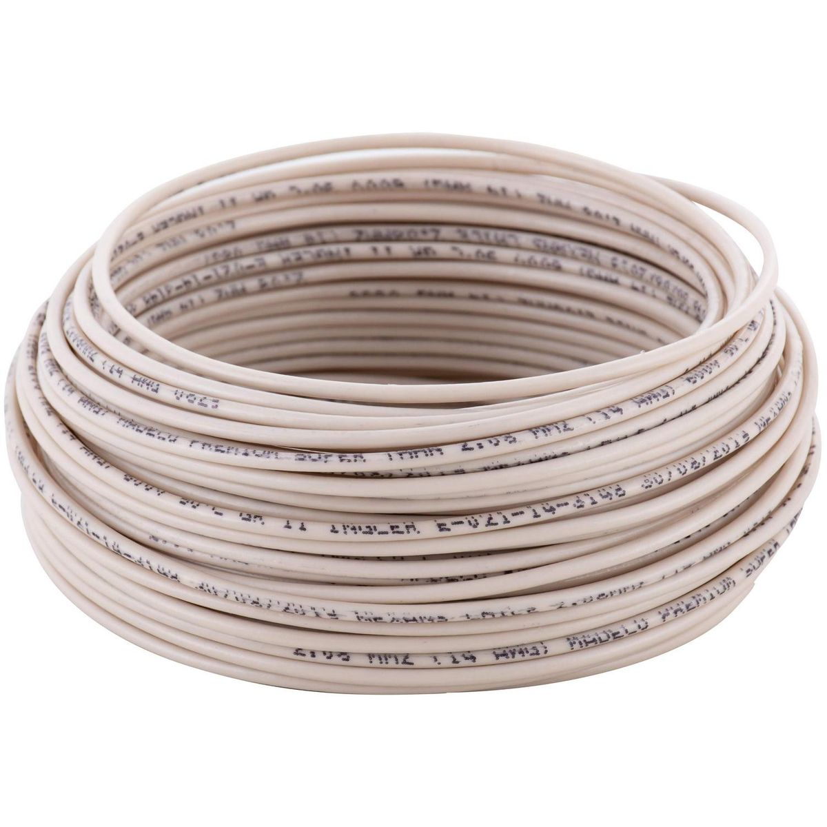 MADECO - Cable Eléctrico Premium THHN 1x14AWG/2,5MM2 Blanco 25 metro(s) 
