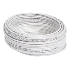 MADECO - Alambre de cobre aislado Premium (H07V-U) 2,5 mm2 25 m Blanco