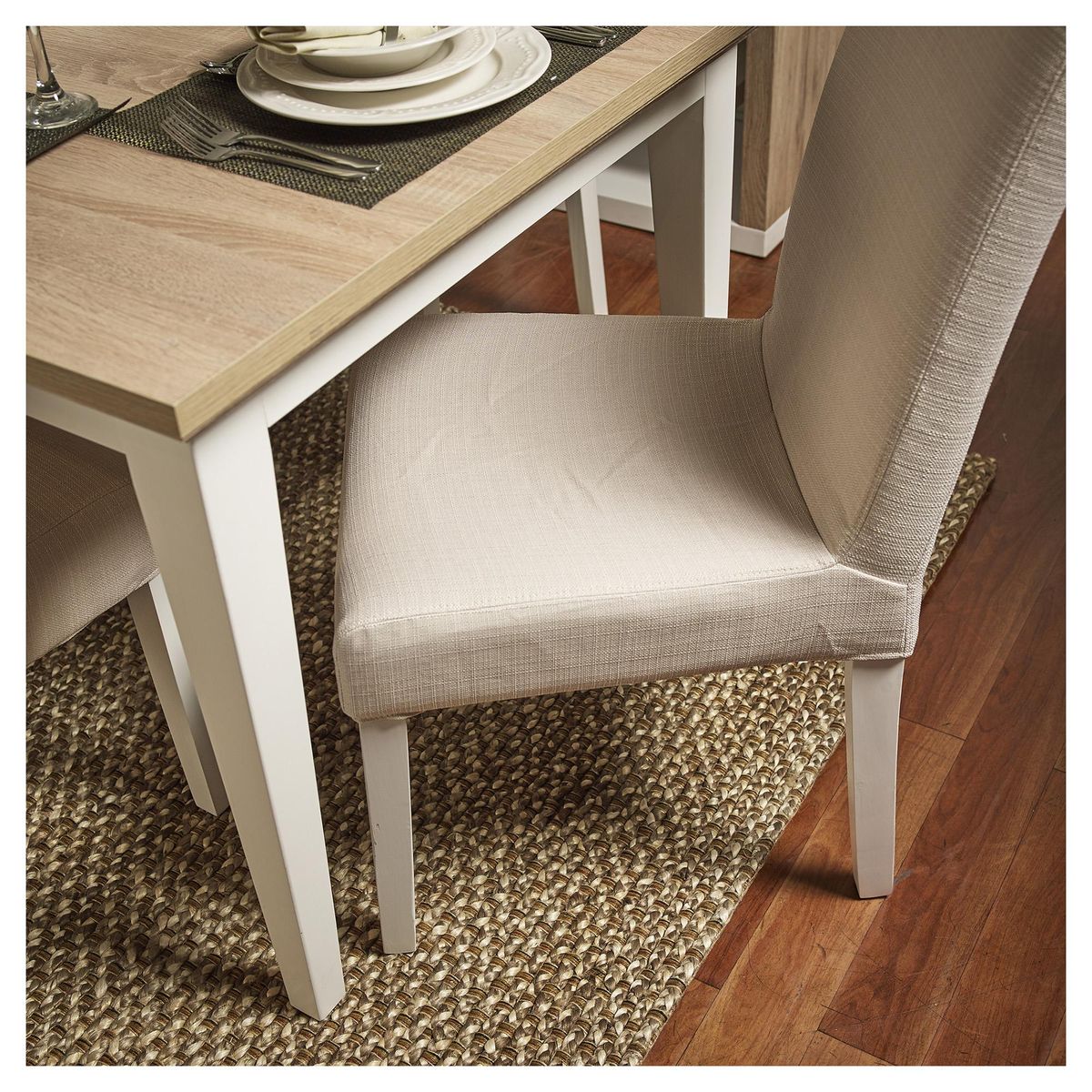 JUST HOME COLLECTION -  Rectangular 46x49x58 cm Beige