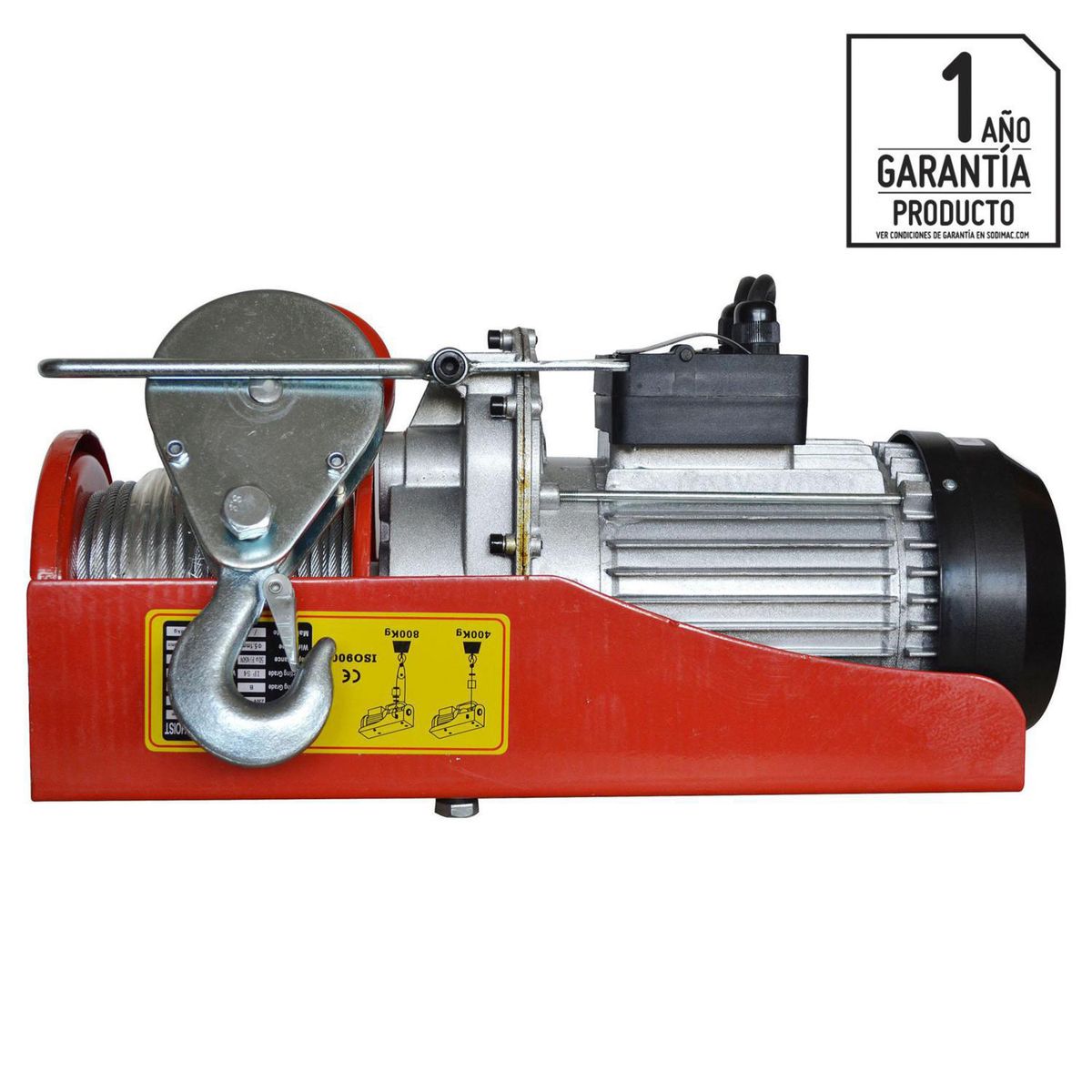 ITAKA - Tecle Eléctrica 6 m 800 kg