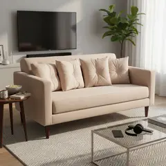 NUEVALINEA - Sofá 2 cuerpos 160x75x86 cm