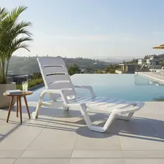 REYPLAST - Reposera Cabo Resina Blanco