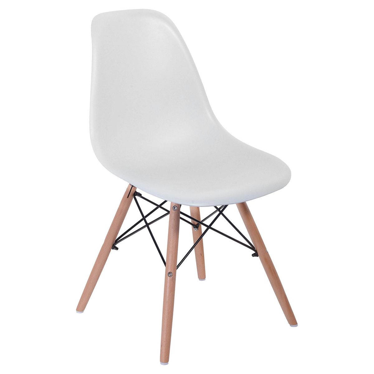 GRUPO LINK - Silla Badem Blanco 85x48x46 cm