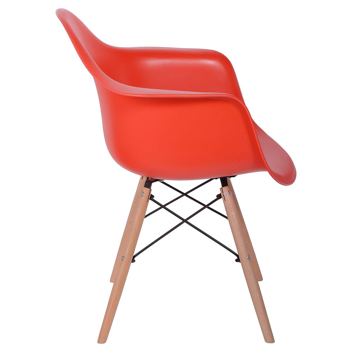 GRUPO LINK - Silla Basel Rojo 81x63x56 cm