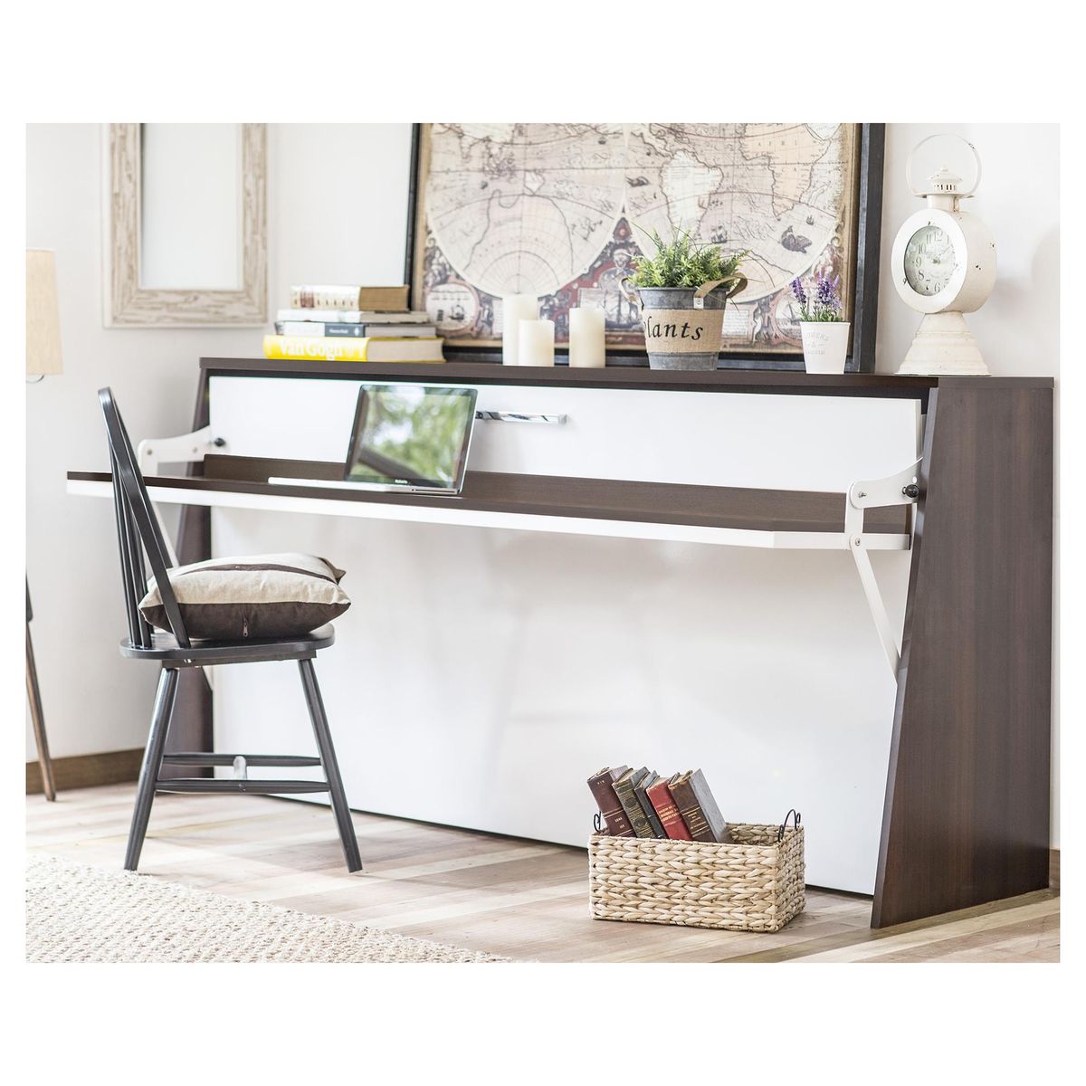 HOMY - Cama escritorio 1 Plaza