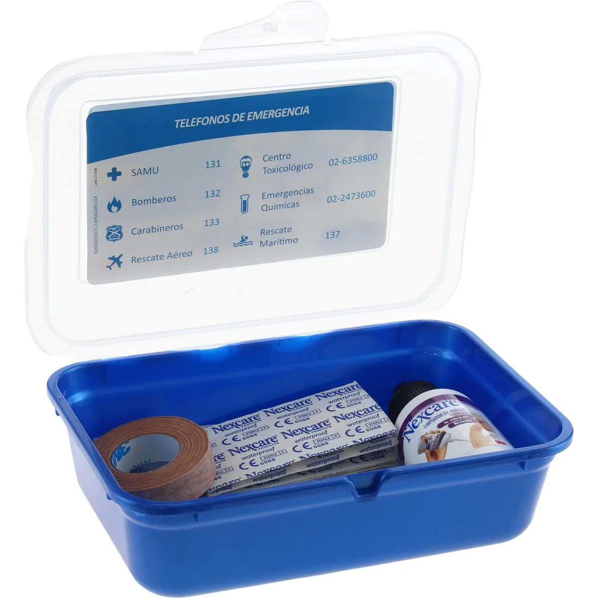 NEXCARE - Botiquín de primeros auxilios nexcare 15 piezas