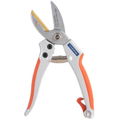 Imagen 2 del producto Tijera anvil para jardín de acero blanco