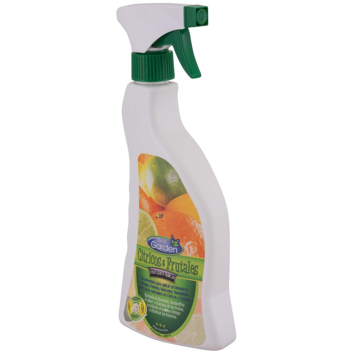 BEST GARDEN - Fertilizante para cítricos y frutales 450 ml spray