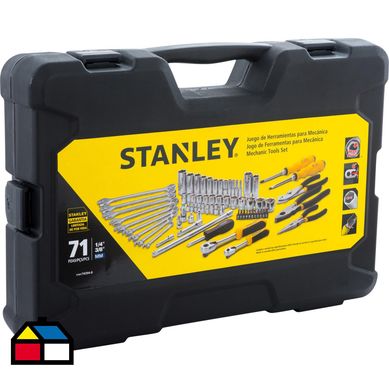 Set Mecnico 71 piezas mando 1/4