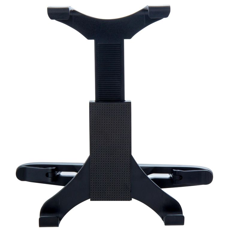Porta Tablet Auto Soporte Ajustable para Cabecera Negro