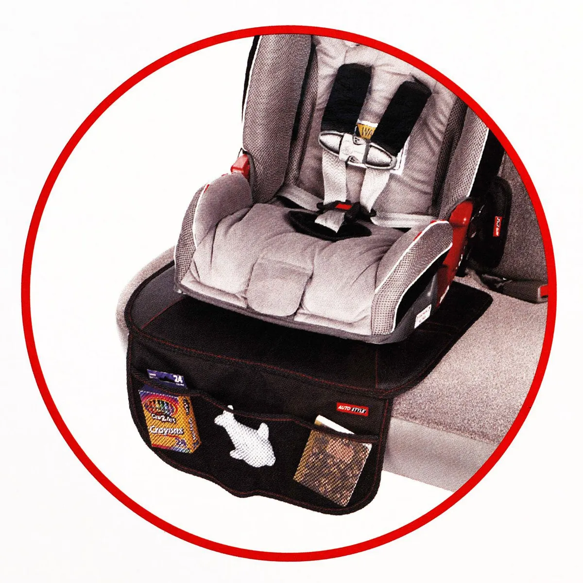 AUTOSTYLE - Protector Asiento Auto Autostyle Negro Universal