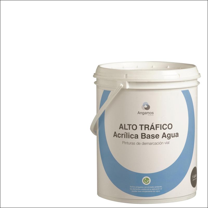 ANGAMOS - Pintura de demarcación vial mate 1 gl blanco