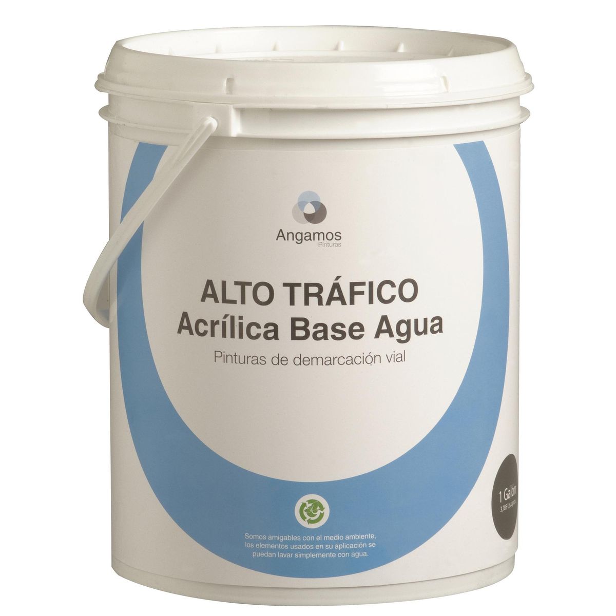 ANGAMOS - Pintura de Demarcación Vial Lata 1 galón(es) Mate Blanco