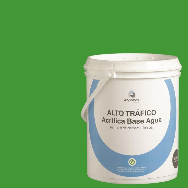 ANGAMOS - Pintura de Demarcación Vial Lata 1 galón(es) Mate Verde