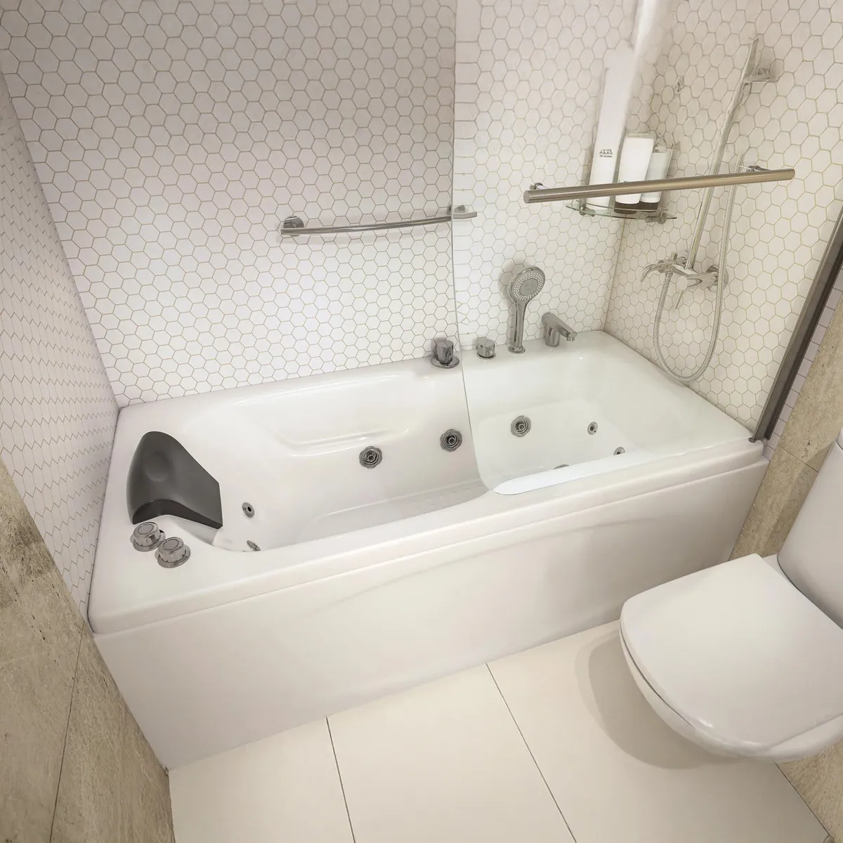 SENSI DACQUA - Tina de hidromasaje rectangular 260 l