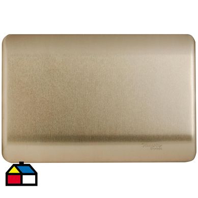 Placa ciega bronce Bronce.