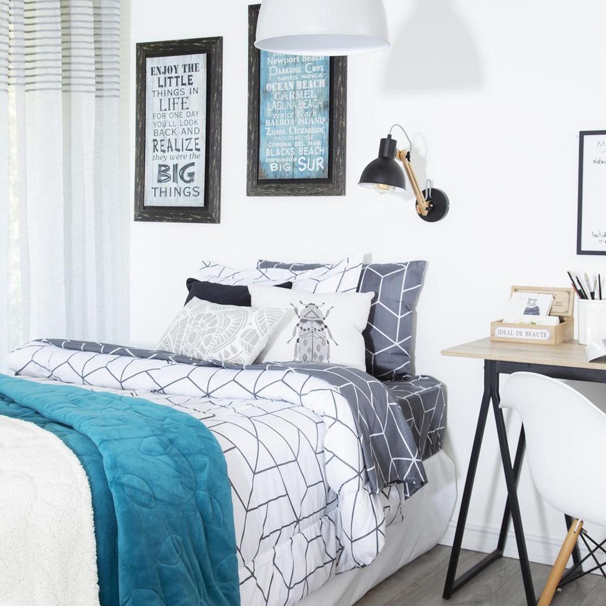 HOMY - Apliqué Nordic Metal Negro