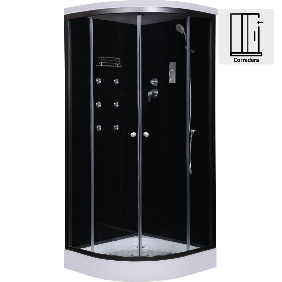 SENSI DACQUA - Cabina de Ducha 93x93x210 cm