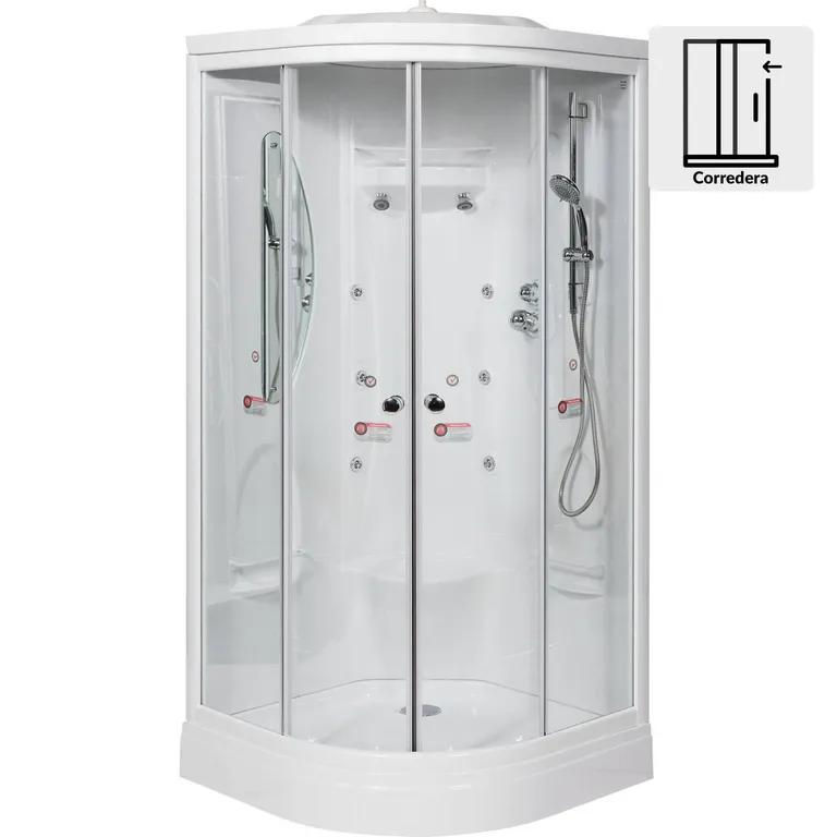 Cabina de ducha 90x90x213,5 cm