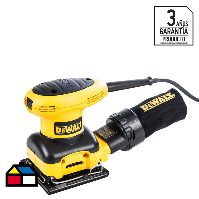 DEWALT - Lijadora orbital eléctrica 230W