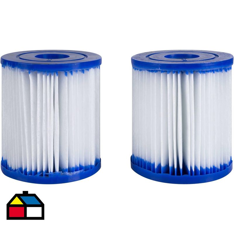 BESTWAY - Set de Cartuchos Para Filtro de Piscina