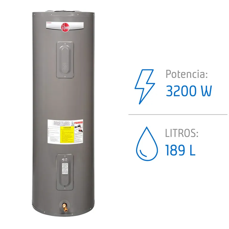 Termo Eléctrico 189 Litros 3200 W de Piso