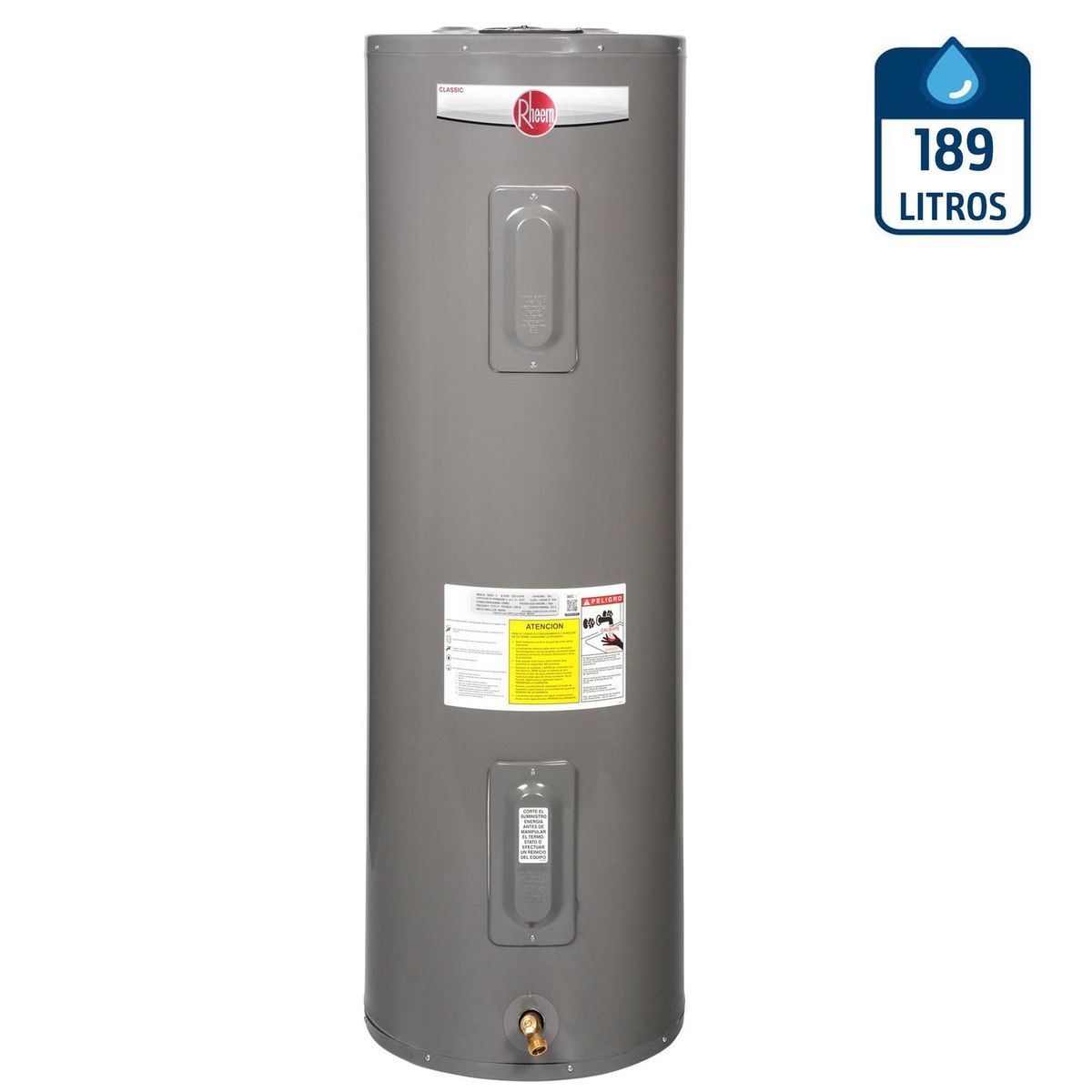 RHEEM - Termo Eléctrico 189 Litros 3200 W de Piso